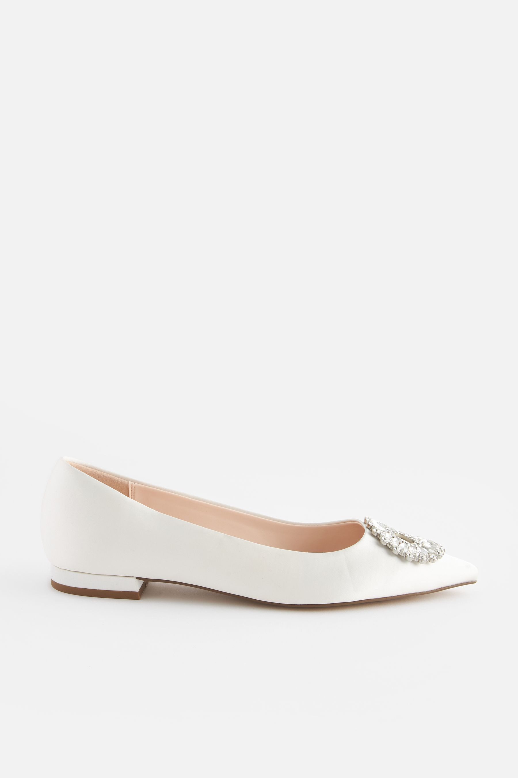 Next Forever Comfort® Brautpumps Satin Schmucksteine günstig online kaufen