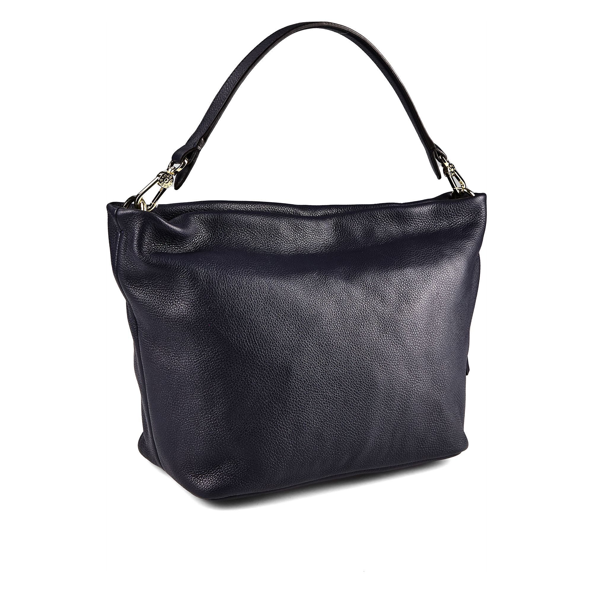 Abro Schultertasche Ebony, Leder