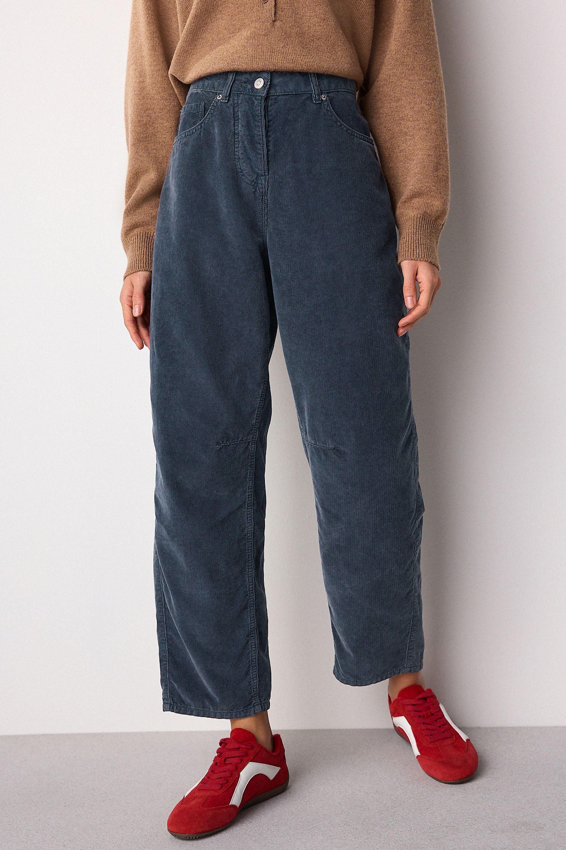 Next Cordhose Cord-Hose im Barrel-Schnitt (1-tlg)
