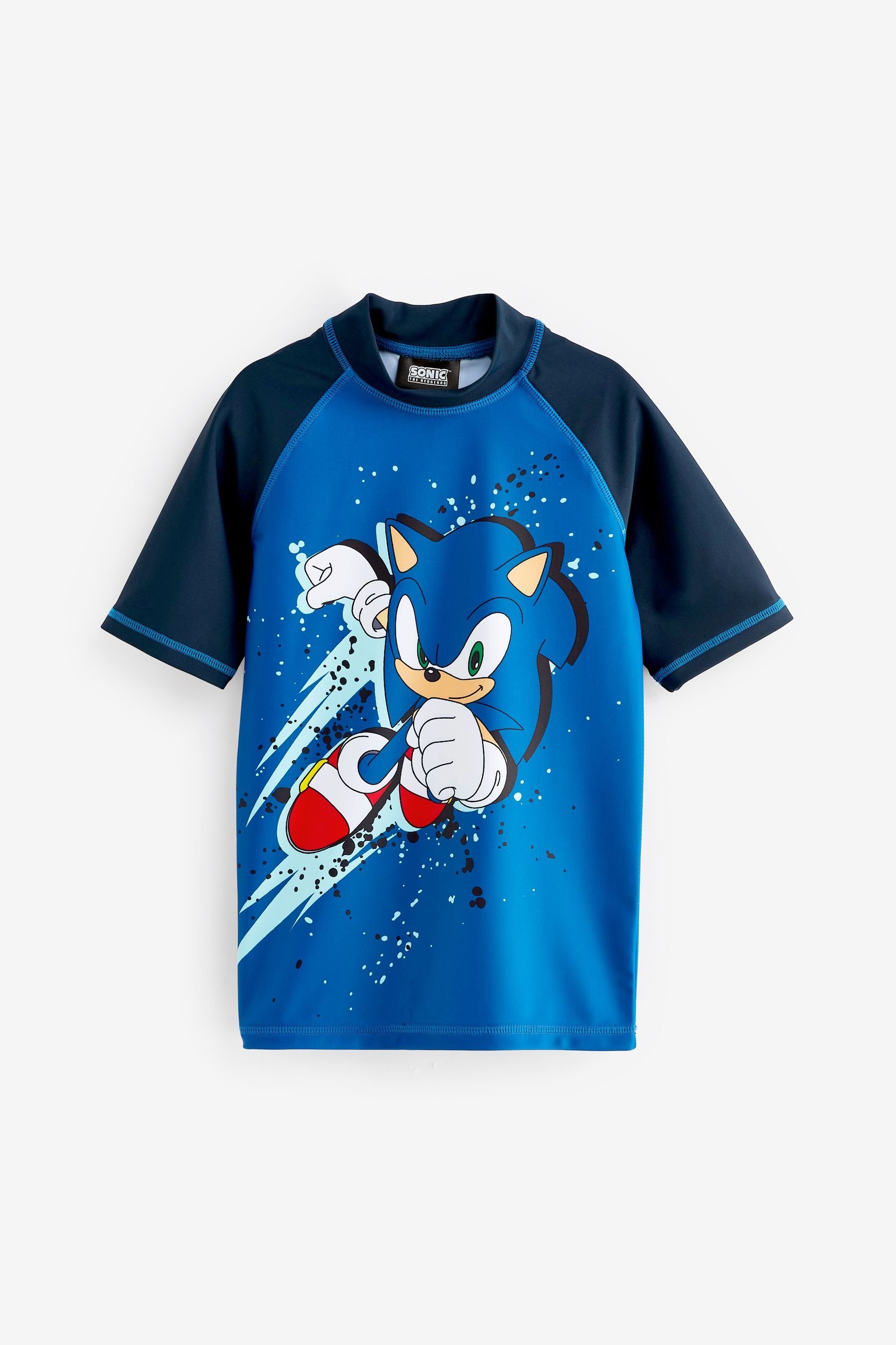Next Rash Guard Lizenziertes Rashie-Shirt (1-tlg) Blue Sonic