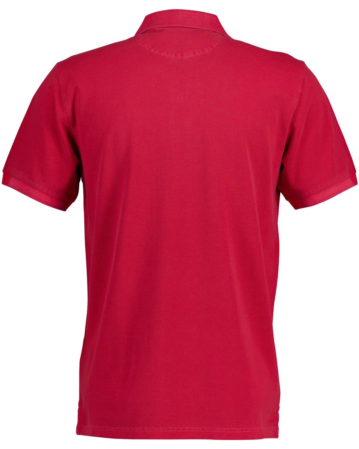 Sunfaded Gant Piqué-Poloshirt Poloshirt Rot