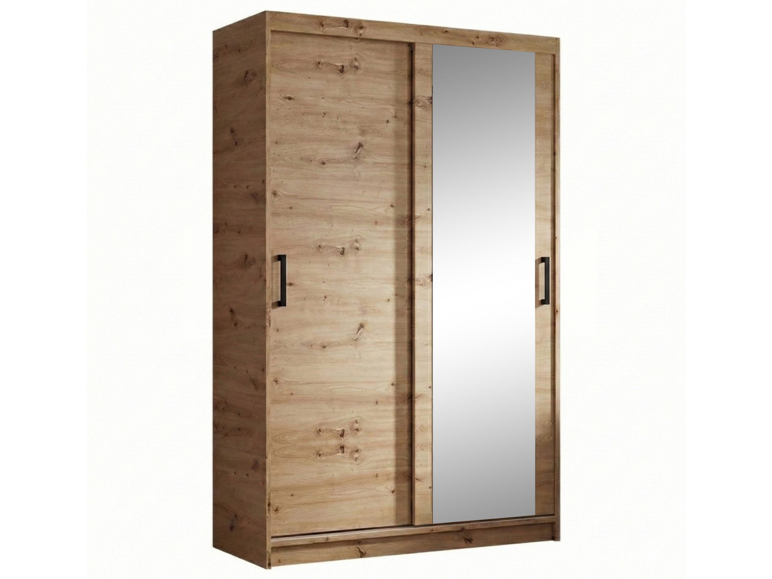 Beautysofa Kleiderschrank HELA moderner Kleiderschrank mit Spiegel (Schiebetürenschrank mit Kleiderstange und Regalböden, Schrank für Schlafzimmer, Flur & Ankleidezimmer) wahlweise ohne oder mit Schubkasteneinsätzen