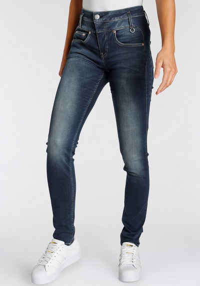 Herrlicher Slim-fit-Jeans SHARP SLIM REUSED DENIM Еко-товарe Premium-Qualität enthält recyceltes Material