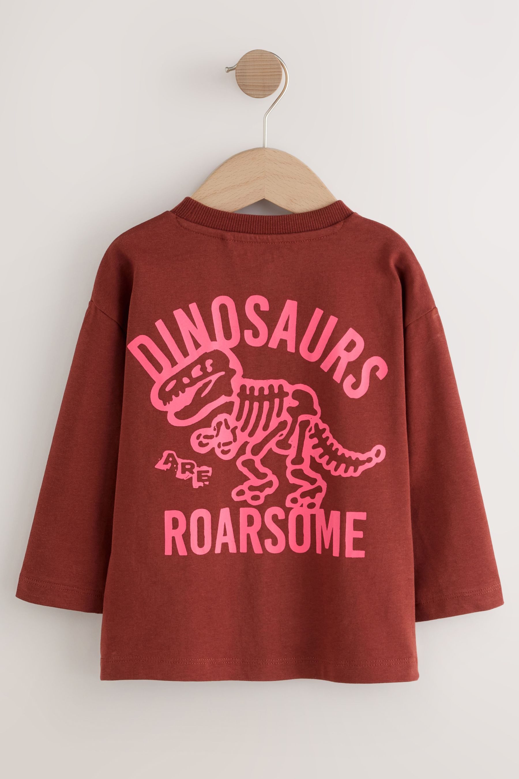 Next Langarmshirt Langarmshirt mit Rückenprint (1-tlg) günstig online kaufen
