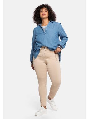 Sheego Stretch-Hose Große Größen «Die Skinny» mit High-Waist-Bund