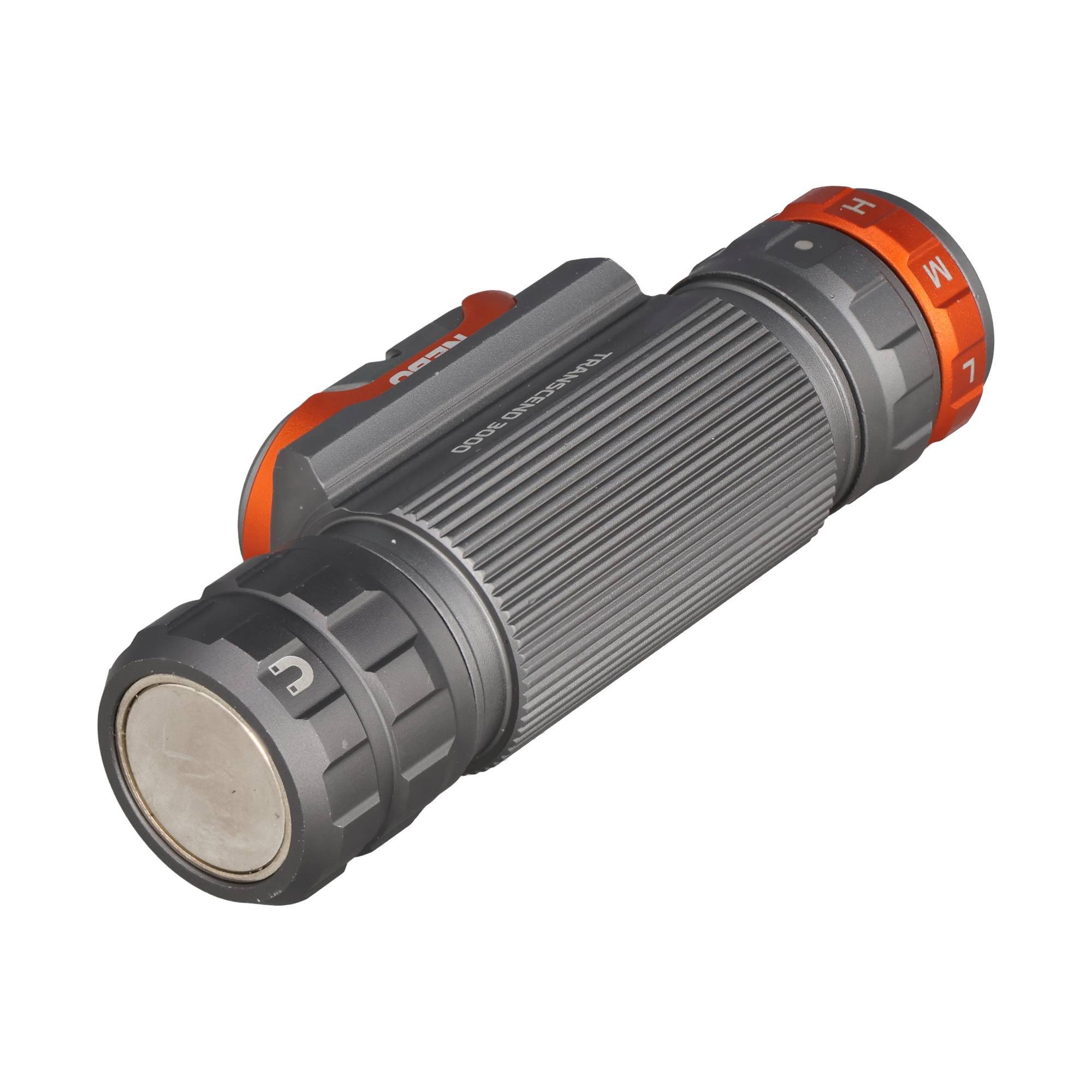 NEBO LED Taschenlampe NEBO Flashlight Nebo TRANSCEND 3000, 1x 21700 Lithium-Ionen-Akku (3,7