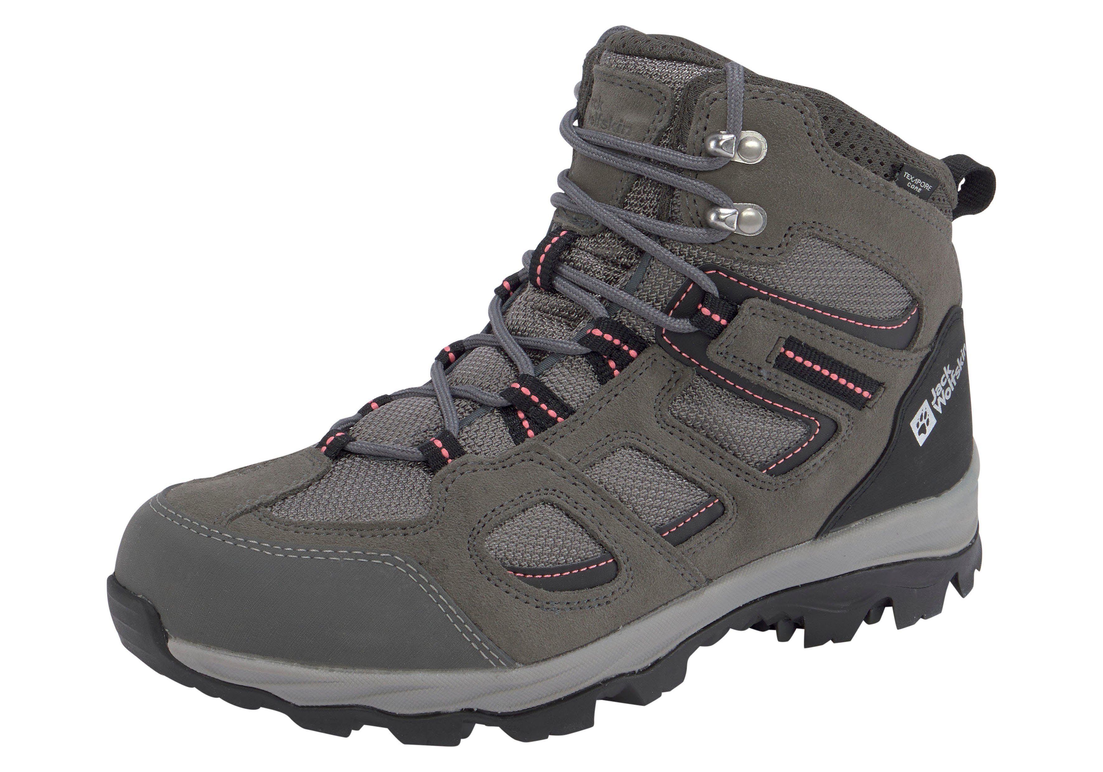 Jack Wolfskin VOJO 3 TEXAPORE MID W Wanderschuh wasserdicht, Trekkingschuh günstig online kaufen