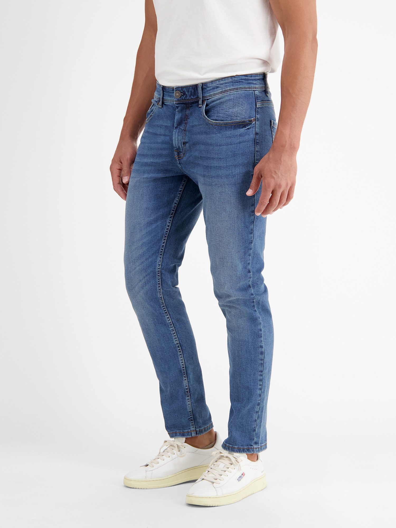 LERROS Relaxhose Baxter Relaxed Fit Jeans – Bequemer Stretch 5-Pocket Denim Bequeme Stretch-Jeans - pflegeleicht, ideal für Alltag & Freizeit