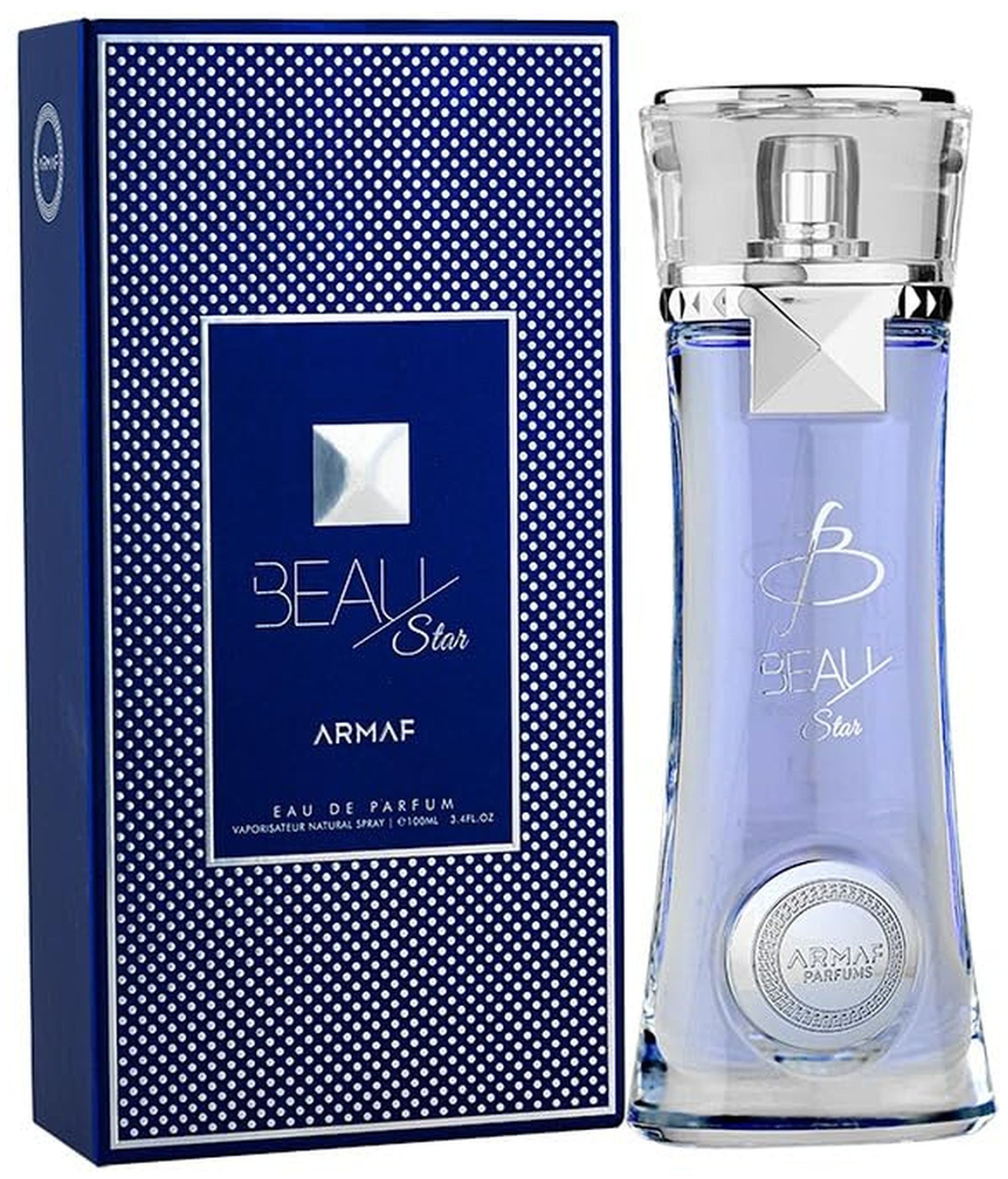 armaf Duft-Set Beau Star Eau de Parfum (EDP) Damen Herren Spray, Frisch-würziger Duft mit Bergamotte, Zitrone, Safran und Sandelholz