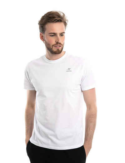 ROADSIGN australia T-Shirt Basic (Doppelpack, 2-tlg., 2er-Pack) mit Rundhalsausschnitt, 100 % Baumwolle (2-er Pack)