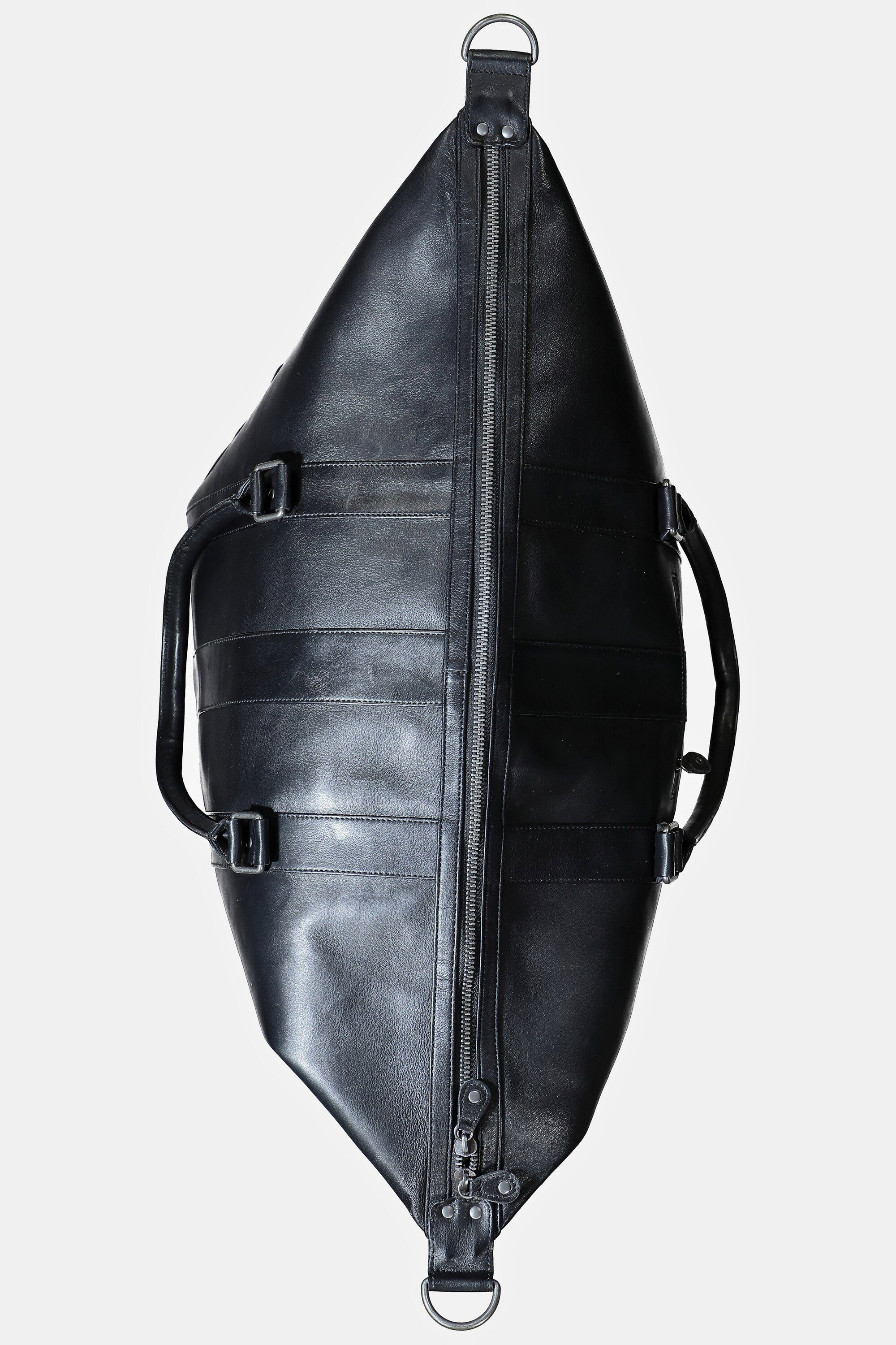 Weekender Fleecehandschuhe schwarz Ledertasche Lamm-Nappaleder JP1880