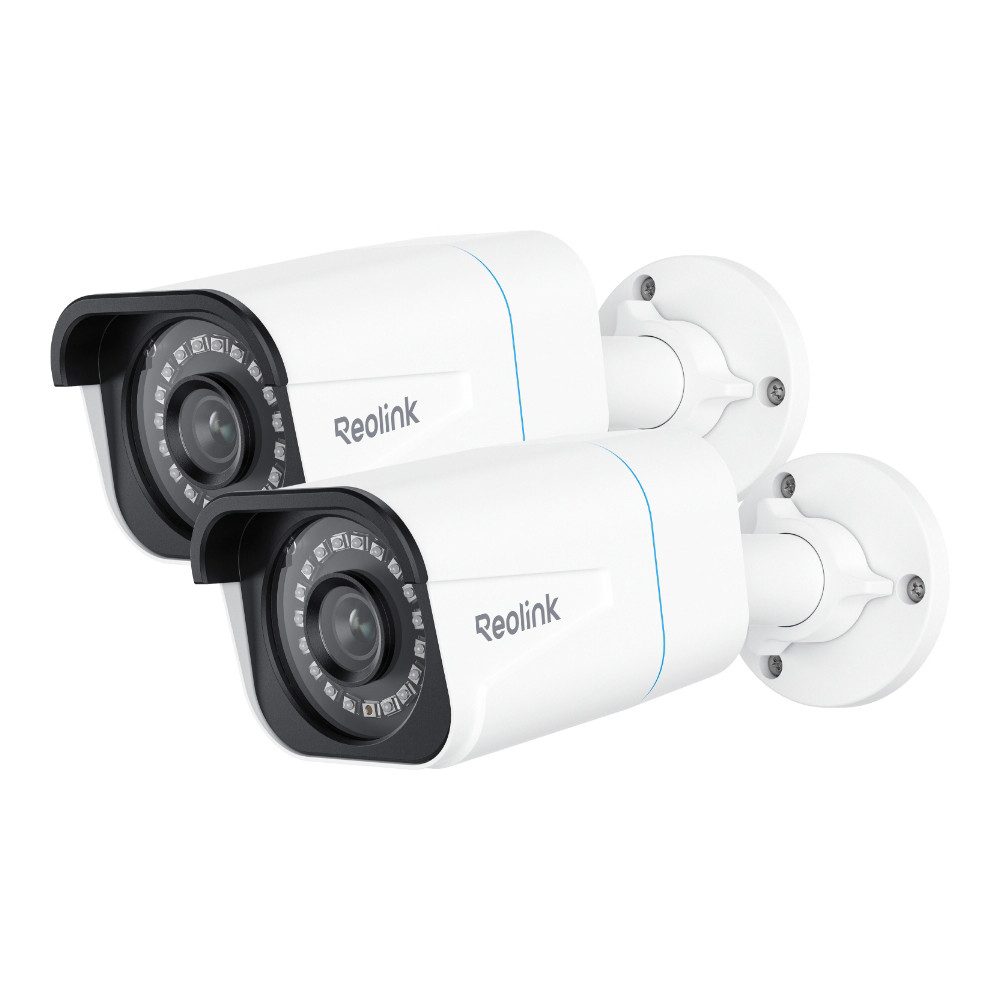 Reolink Überwachungskamera RLC-810A (Außenbereich, Innenbereich, 2-tlg., Personen-/Fahrzeugerkennung, Smart Home, IR Nachtsicht,8MP,4K)