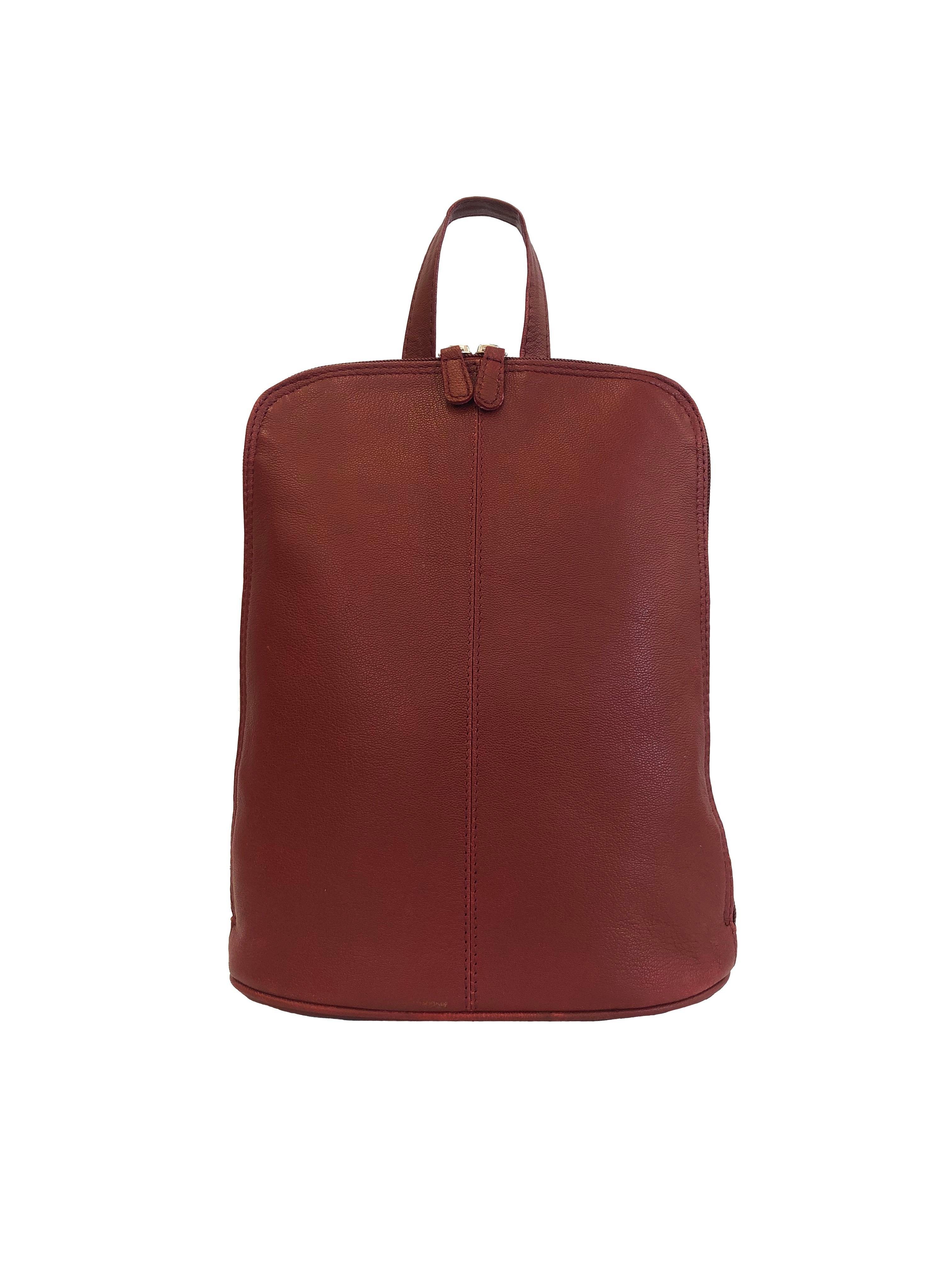 Cinino Cityrucksack Amy, Lederrucksack Ziegenleder City günstig online kaufen