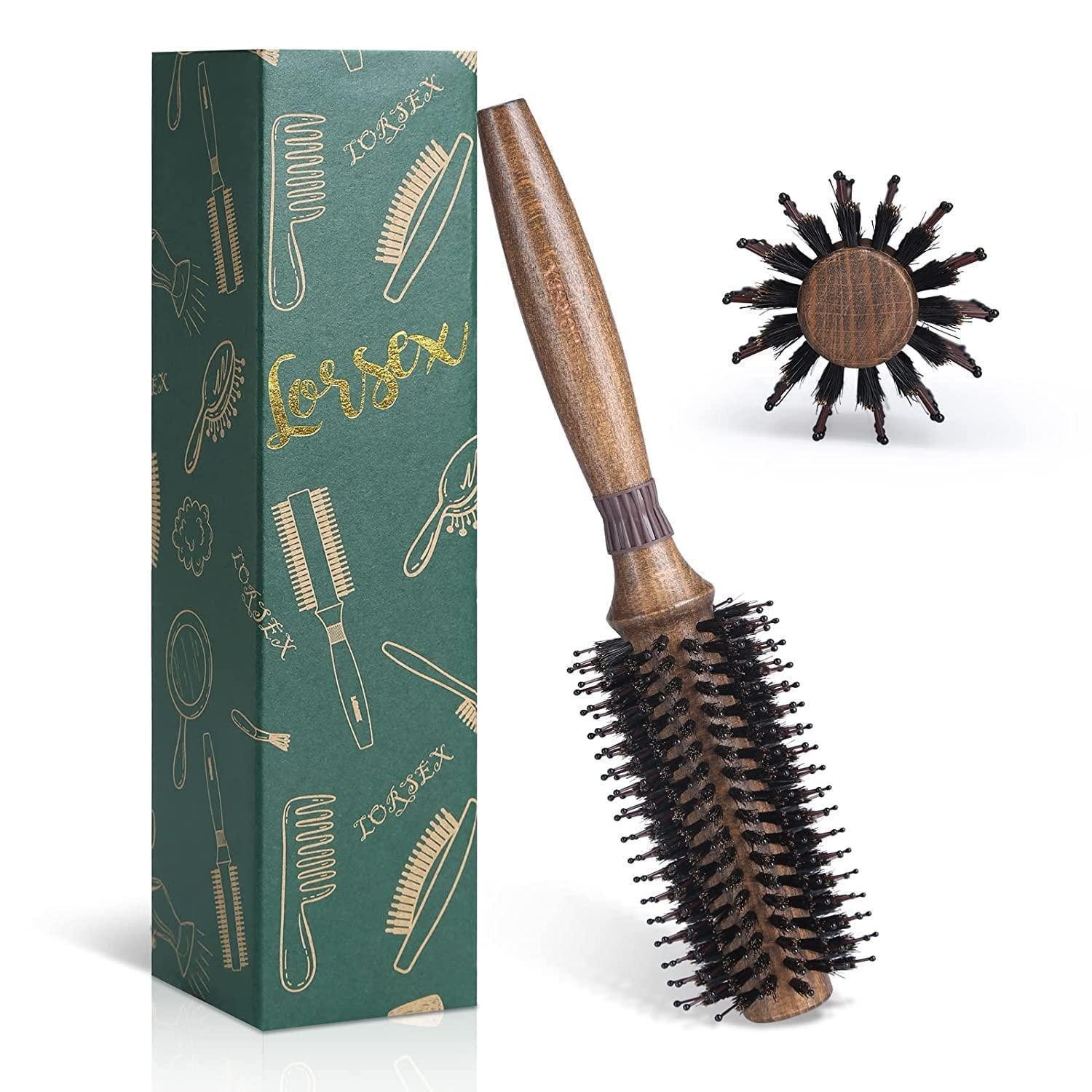 LuxusKollektion Rundbürste Rundbürste Wildschweinborsten Nylonborsten Styling Locken 23 mm 55 mm