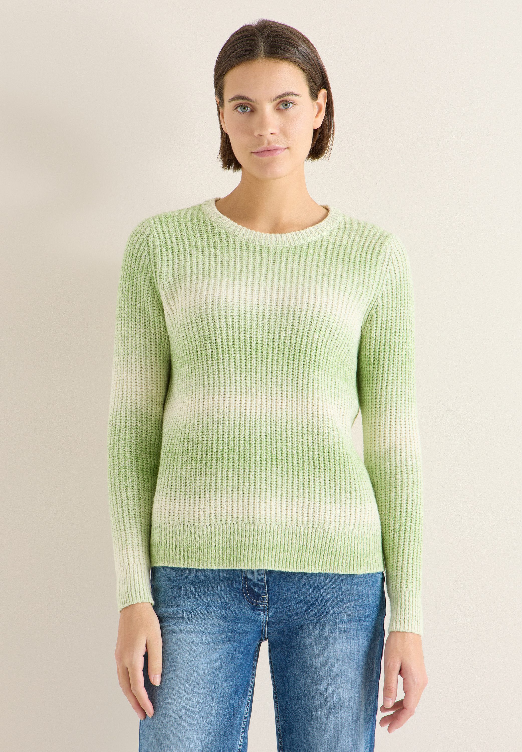 CECIL Strickpullover im soften Baumwoll-Mix günstig online kaufen