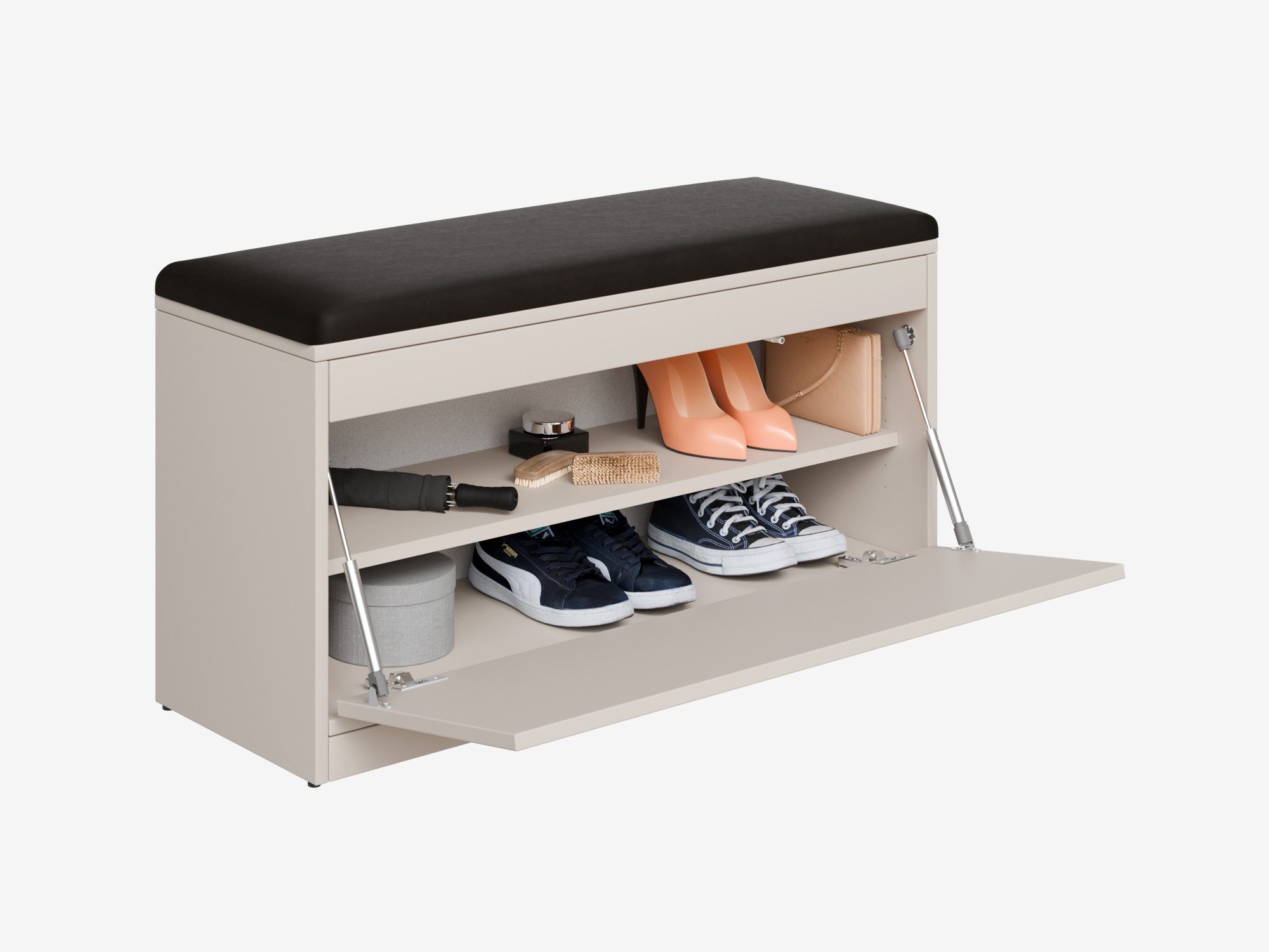 Platan Room Schuhschrank mit Sitzkissen, Schuhkommode, günstig online kaufen