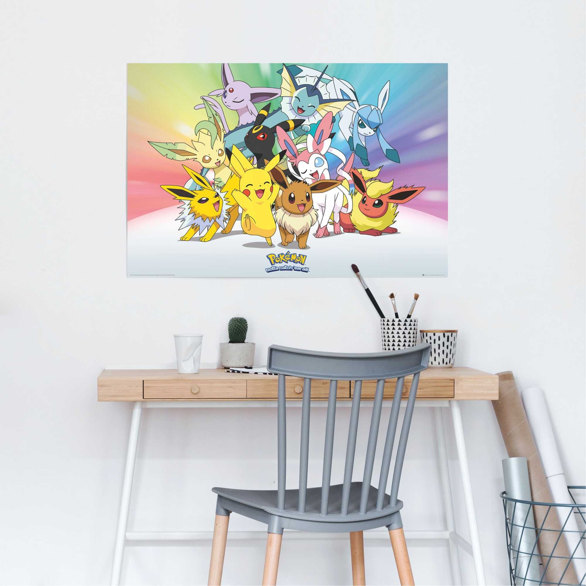 Poster St) Comic Pokemon, Reinders! Poster (1