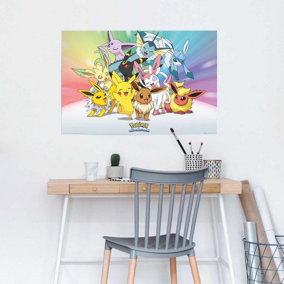 Reinders! Poster Poster Pokemon, Comic (1 St), Hochwertiges Poster im  Maxi-Format