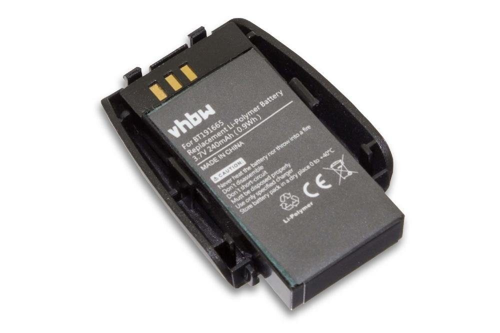 vhbw kompatibel mit AT&T TL7810, TL7812, TL7910, SB3014, TL7912, TL7800 Akku Li-Polymer 240 mAh (3,7 V)