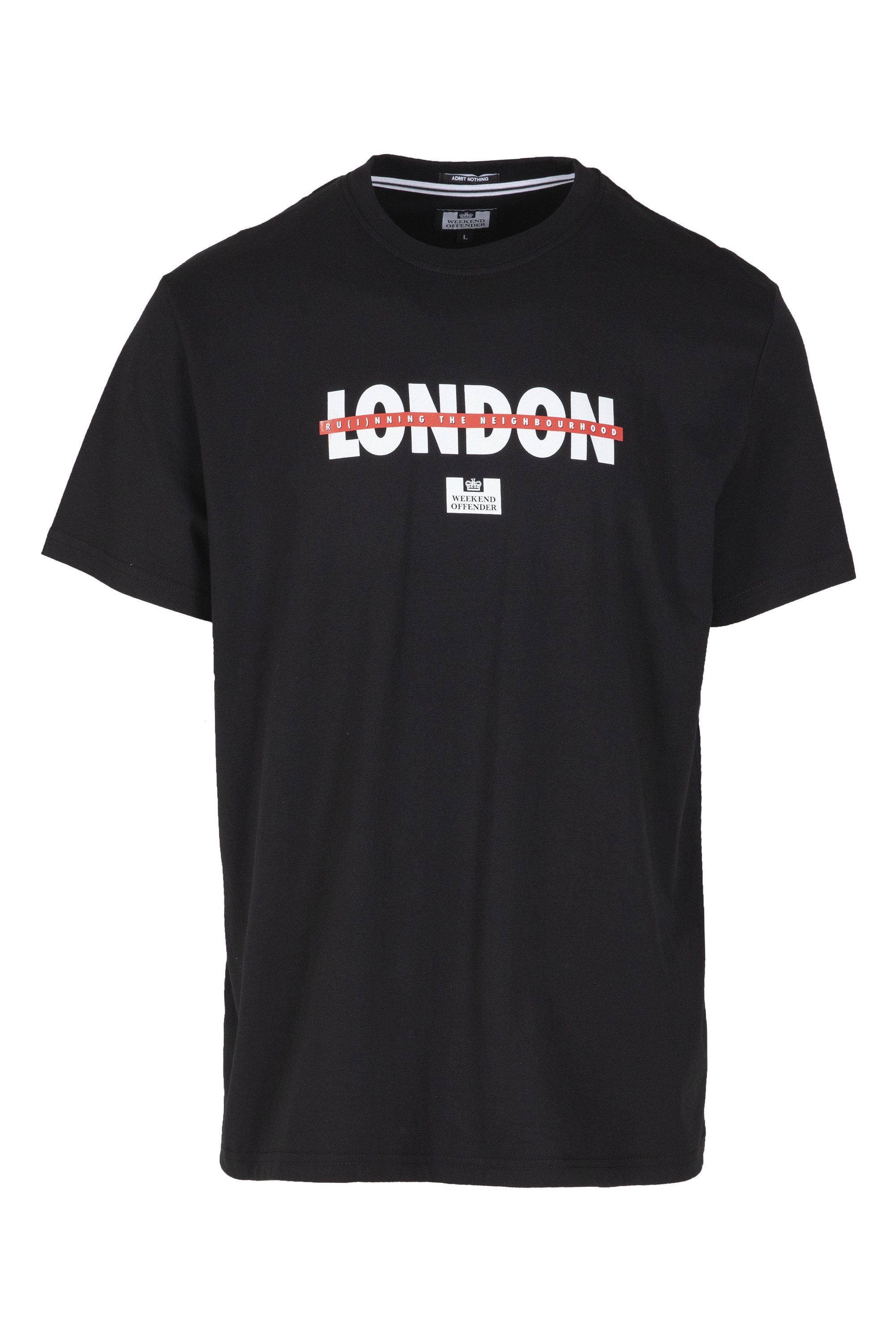 Weekend Offender T-Shirt CITY SERIES Herren T-Shirt Herren, leichtes Kurzarmshirt, Sporttrikot, Fanshirt, Sale