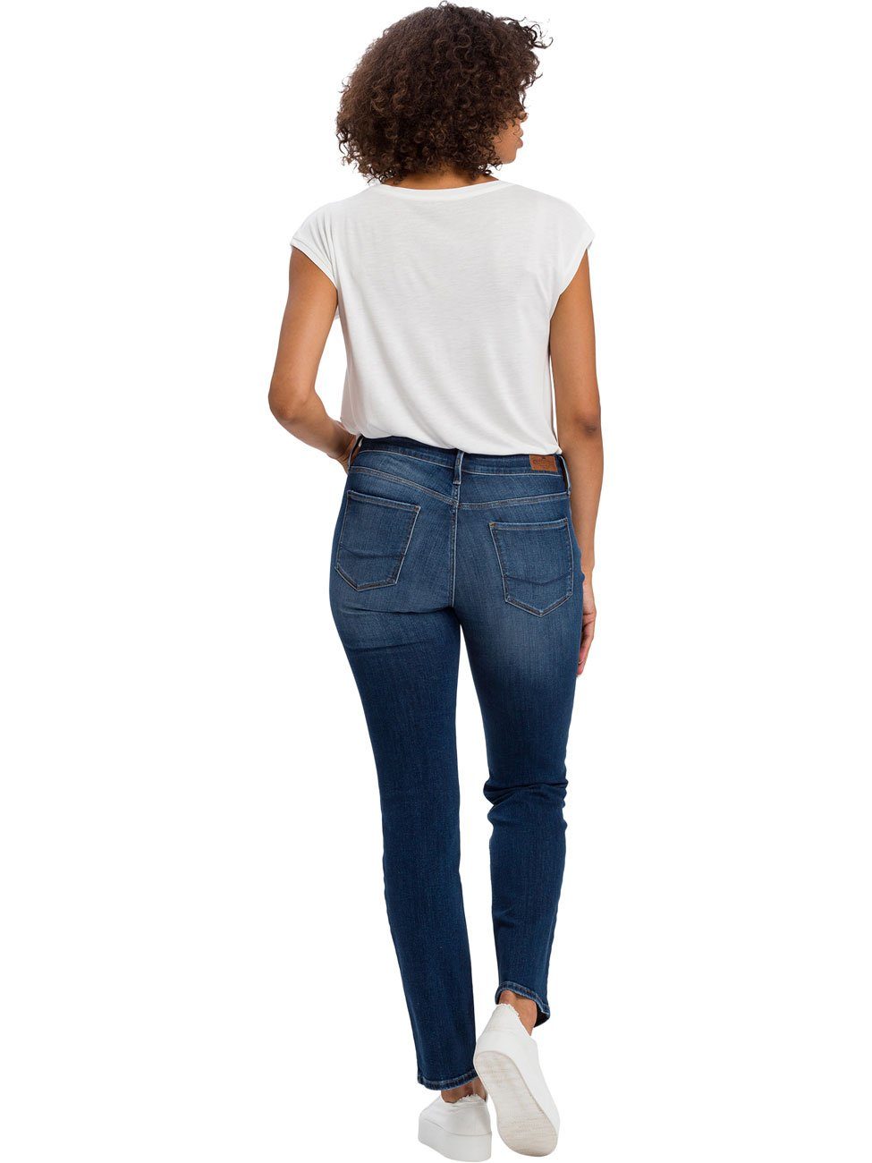 JEANS® ROSÈ mit Stretch CROSS Straight-Jeans