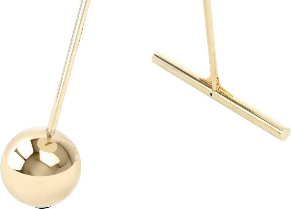 Kayoom Weiß im Pendel-Design, Pendulum / Beistelltisch Gold Marmoroptik, 525, Gestell praktisch tragbar