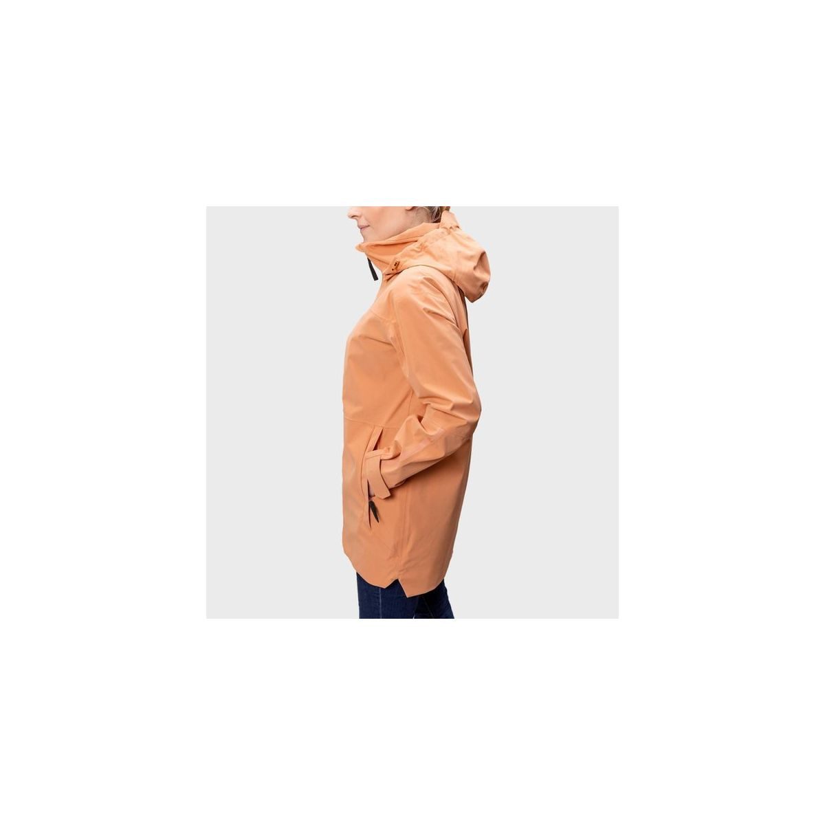 HALTI Outdoorjacke Kallas W Dx Parka Jacket Wasserdichte Damen-Parka mit verstellbarer Kapuze, reflektierenden