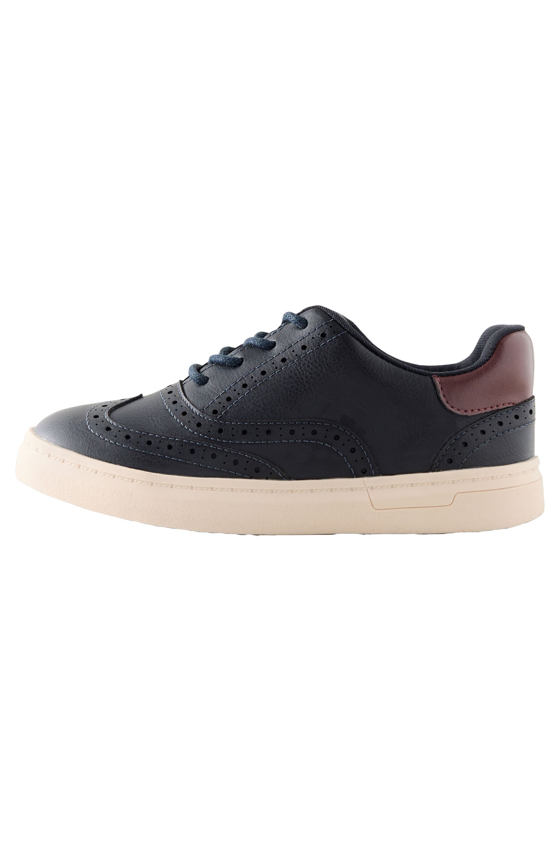 Next Brogues zum Schnüren Klettschuh