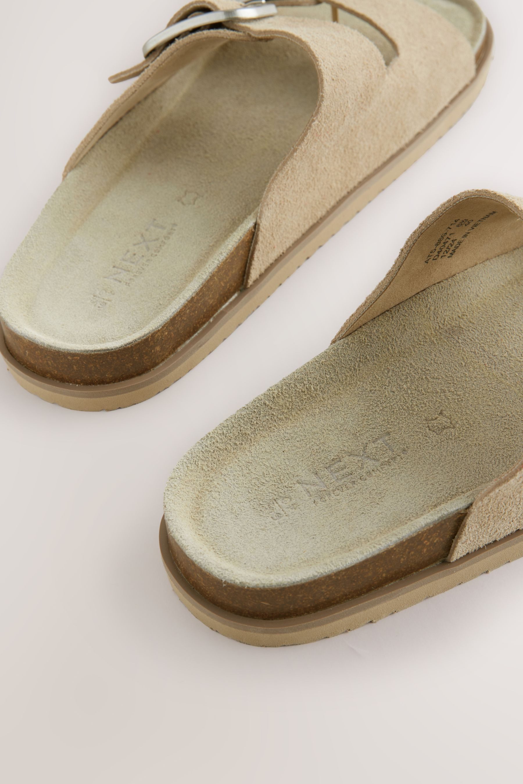 Next Forever Comfort® Fußbettsandalen mit zwei Riemen Sandale (1-tlg)