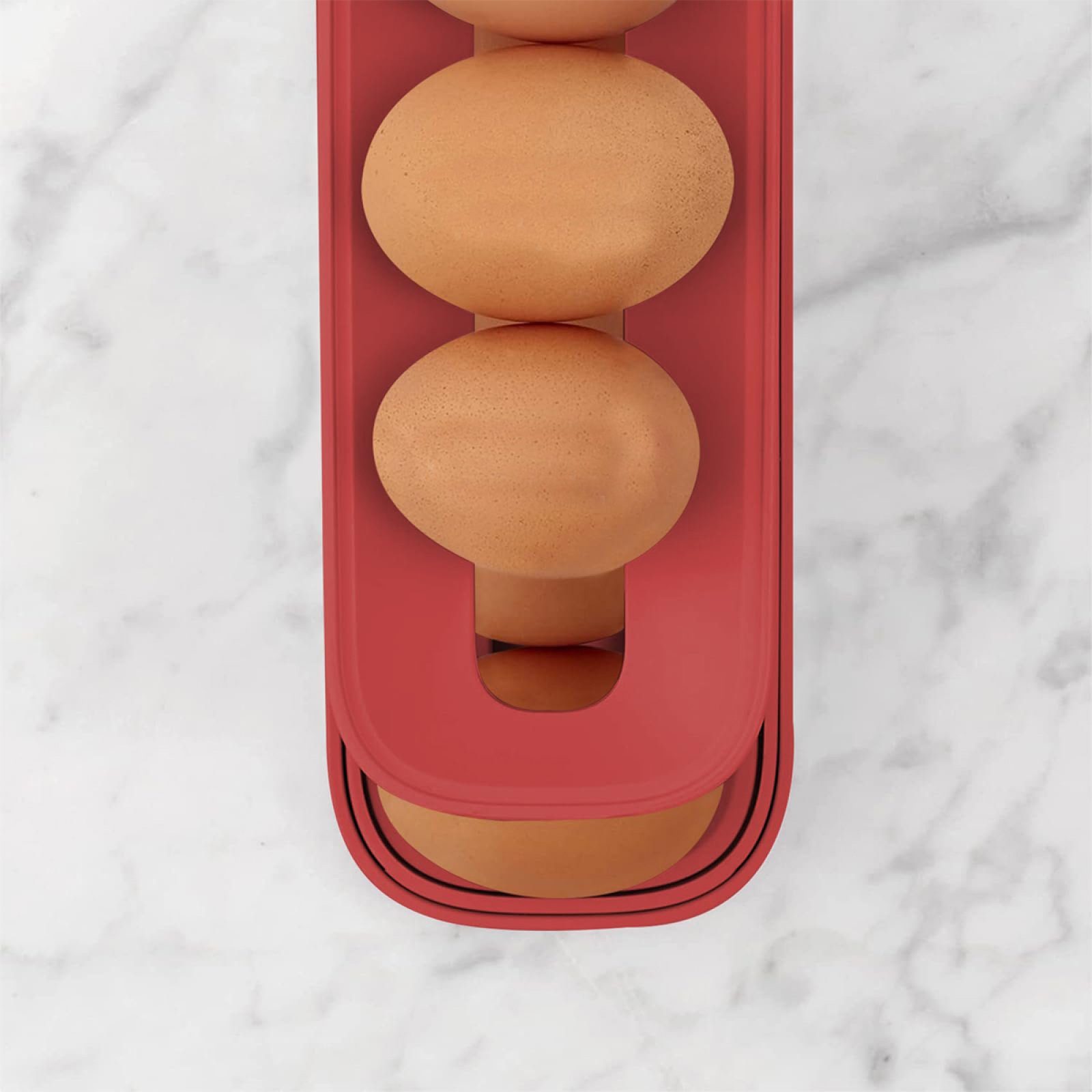 Kühlschrank,EierbehäLter,für Vorratsdose Kühlschrank Eierhalter Rollender den Jormftte für