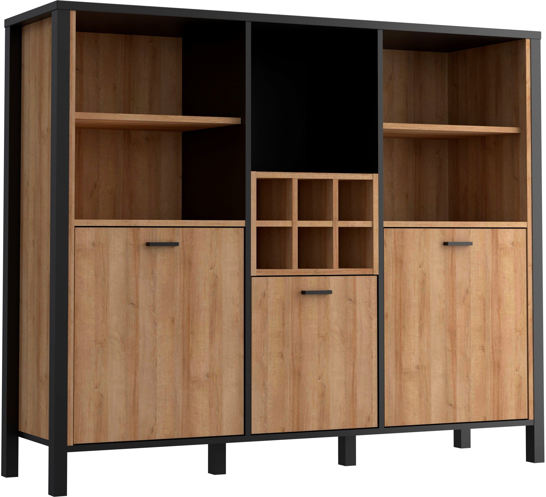 FORTE Highboard High Rock, Breite ca. 139,4 cm