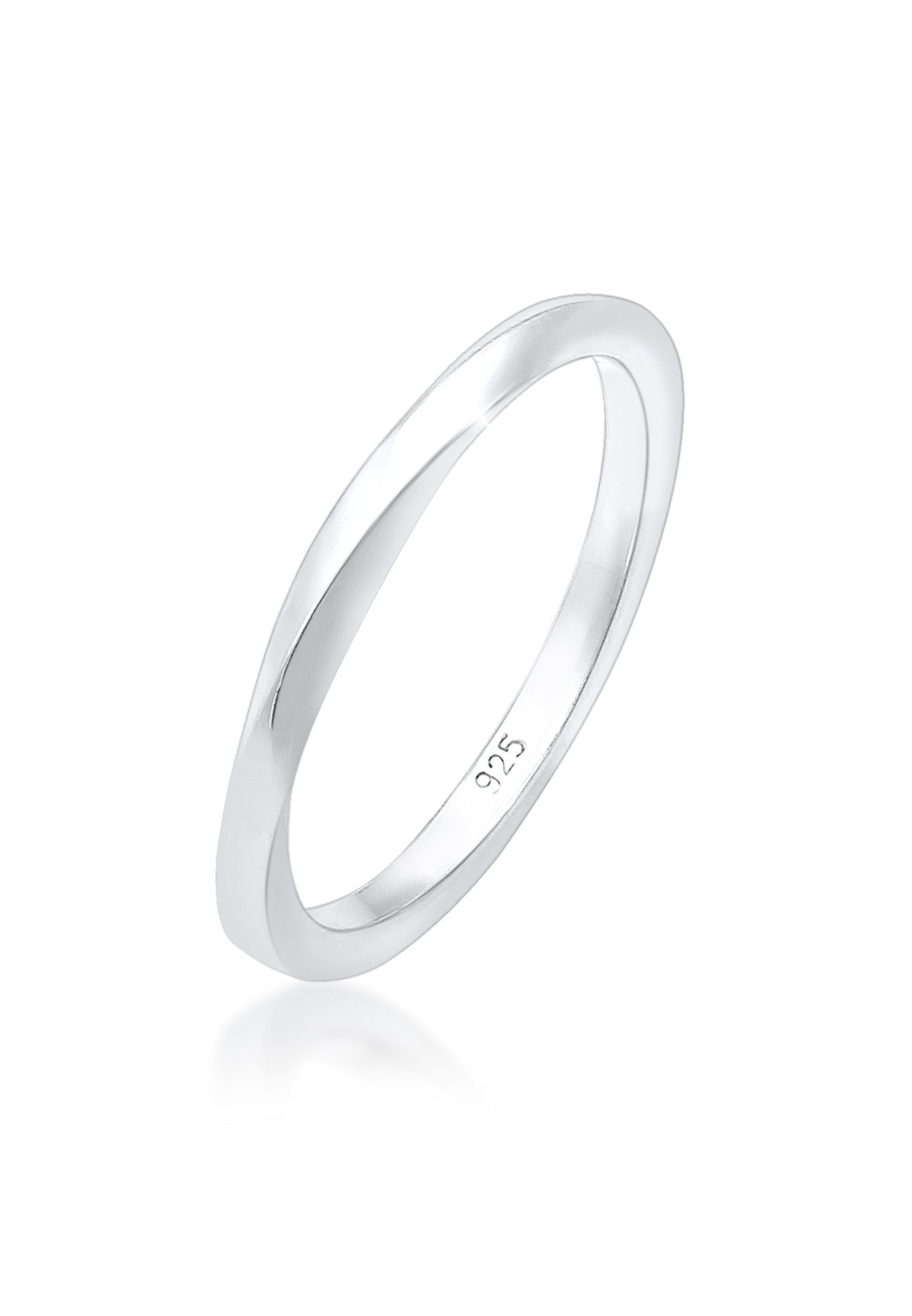 Fingerring Gedreht Trend Basic 925er Silber