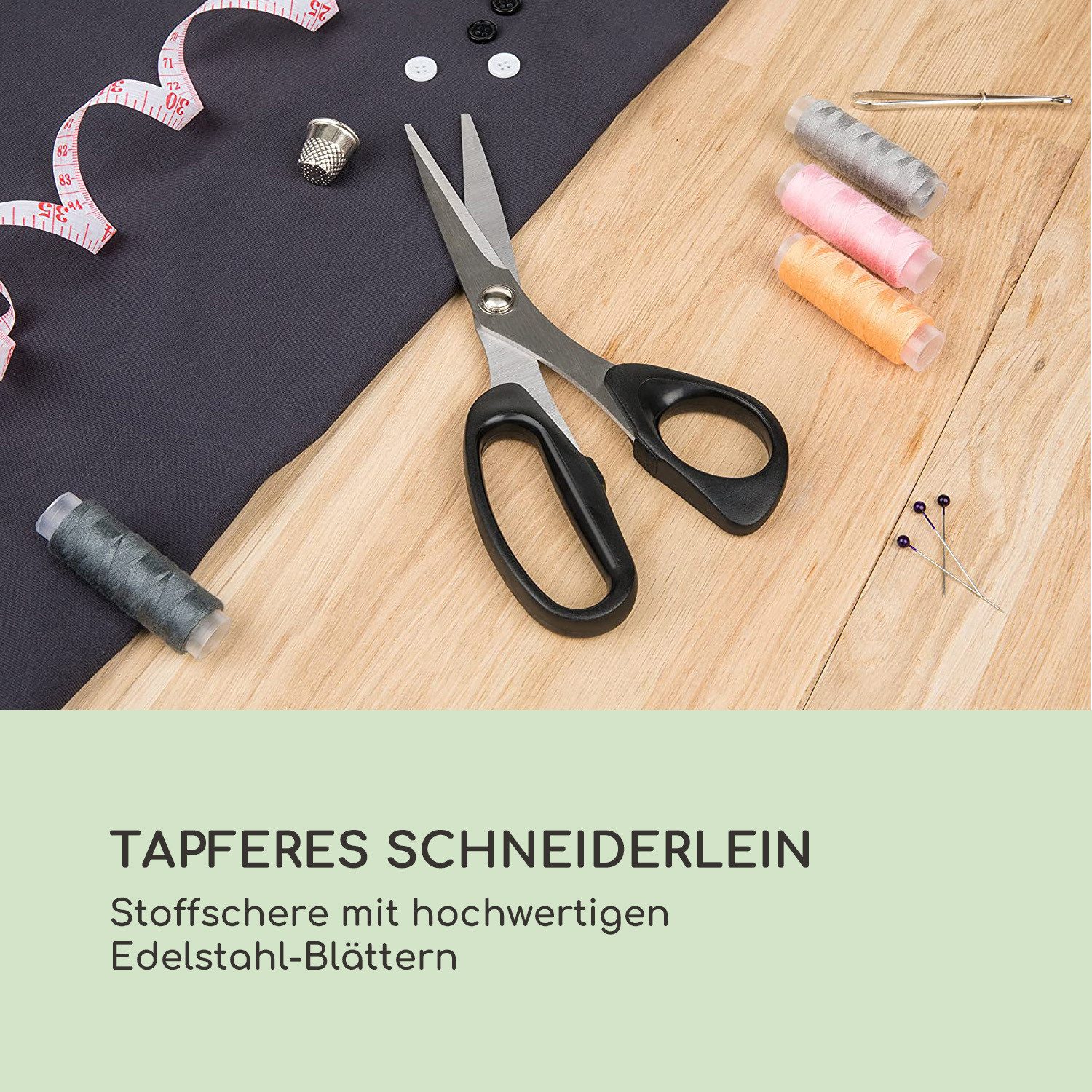 blumfeldt Universalschere Finesse Schneiderschere, (Packung)
