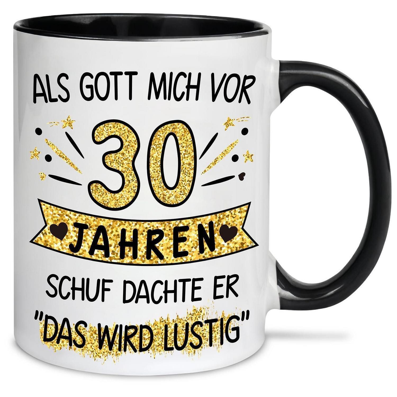 LuxusKollektion Tasse Tasse mit Spruch 30. Geburtstag Lustig Keramik, Keramik