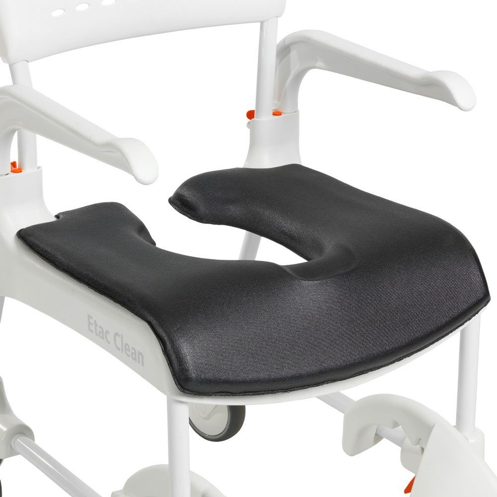 Toiletten-Rollstuhl Etac CLEAN Softsitz
