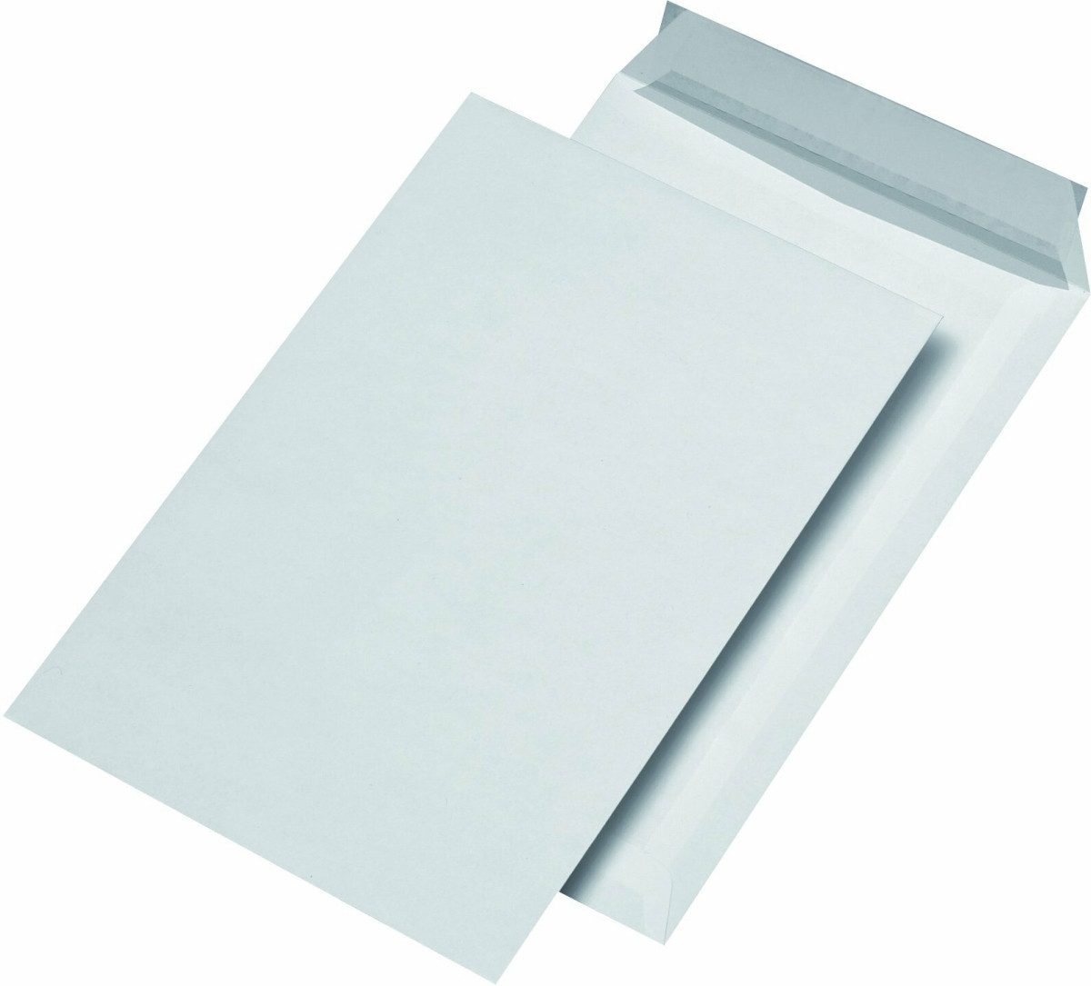Versandtasche Versandtaschen Securitex B5 130g/qm haftklebend weiß VE=100 Stück.