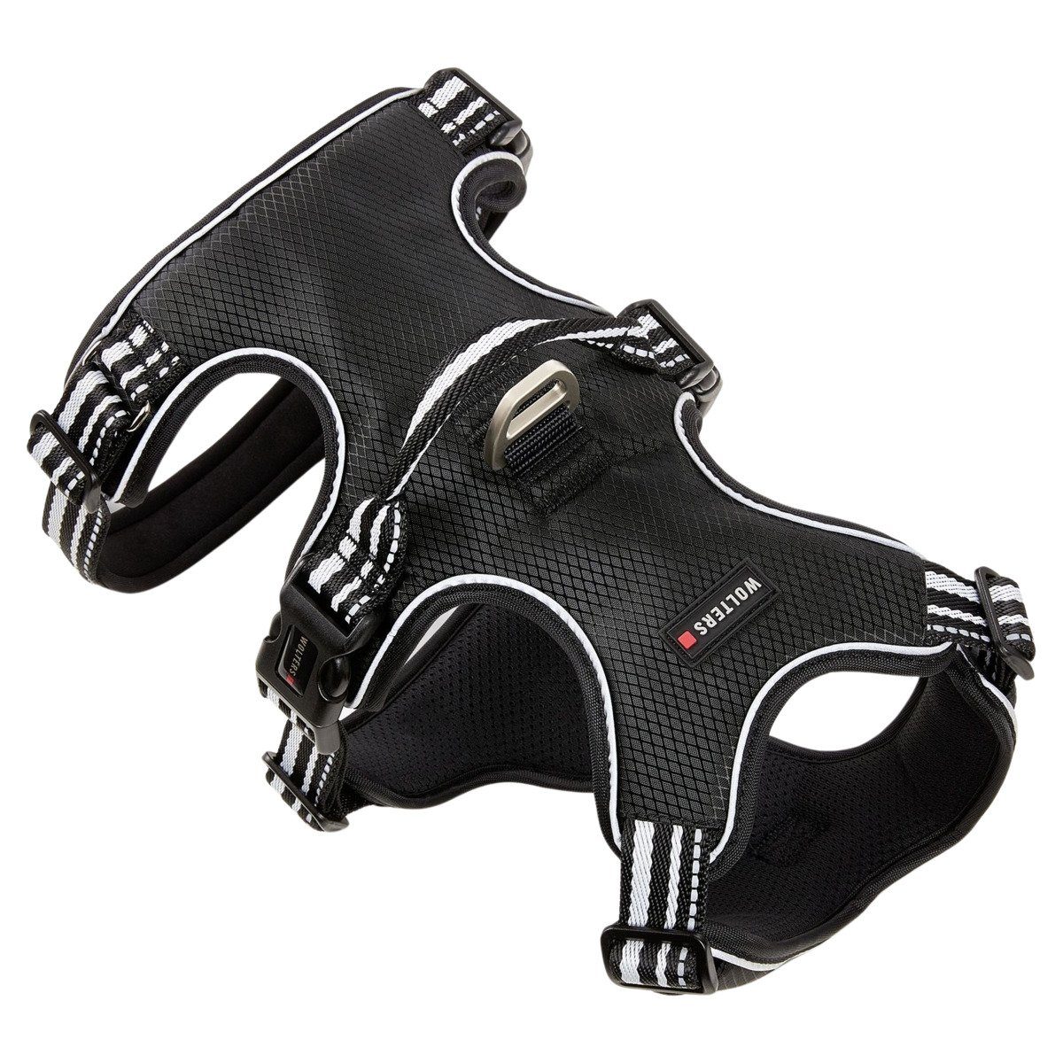 Wolters Hunde-Geschirr Geschirr Active Pro No Escape schwarz/silber