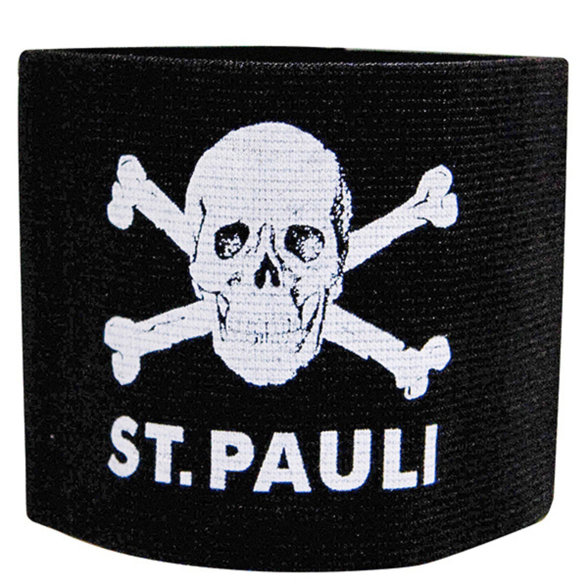 FC St. Pauli Kapitänsbinde FC St. Pauli - Kapitänsbinde Totenkopf - schwarz