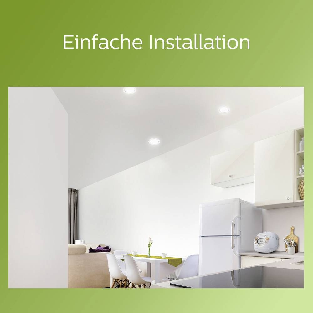 Philips LED Einbauleuchte Cut Ultra-Efficient Gen. 2 Einbauspot 4.8W