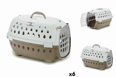 Stefanplast Hunde-Transportbox Stefanplast Transportbehälter Chic 50 x 34 x 34 cm 6 Stück