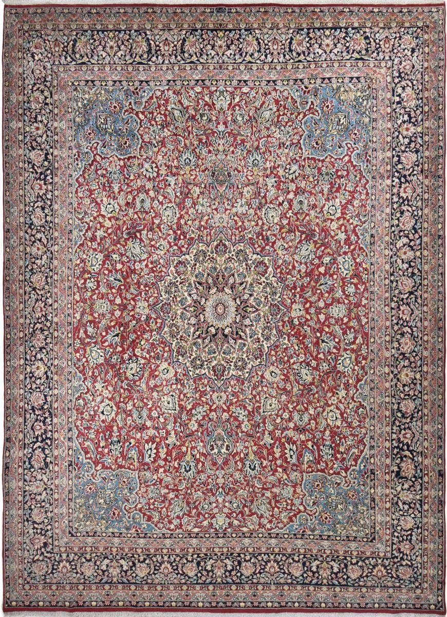 Orientteppich Kerman Rafsanjan 304x416 Handgeknüpfter Orientteppich / Perserteppich, Nain Trading, rechteckig, Höhe: 12 mm