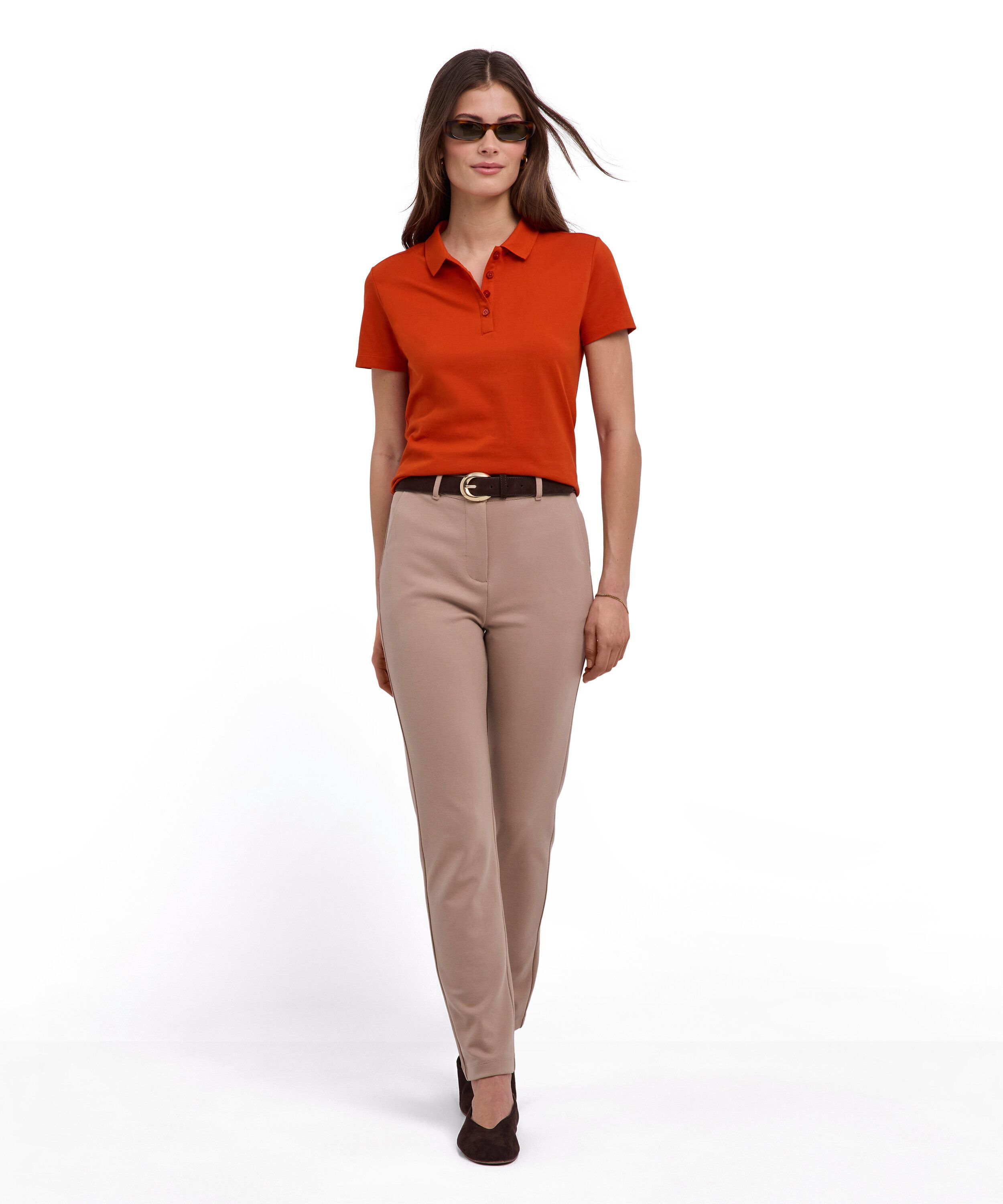FALKE Poloshirt Essential Cotton Polo Shirt Damen (1-tlg., 1)