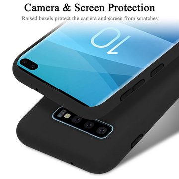 Cadorabo Handyhülle Samsung Galaxy S10 PLUS Samsung Galaxy S10 PLUS, Flexible TPU Silikon Handy Schutzhülle - Hülle - Back Cover Bumper