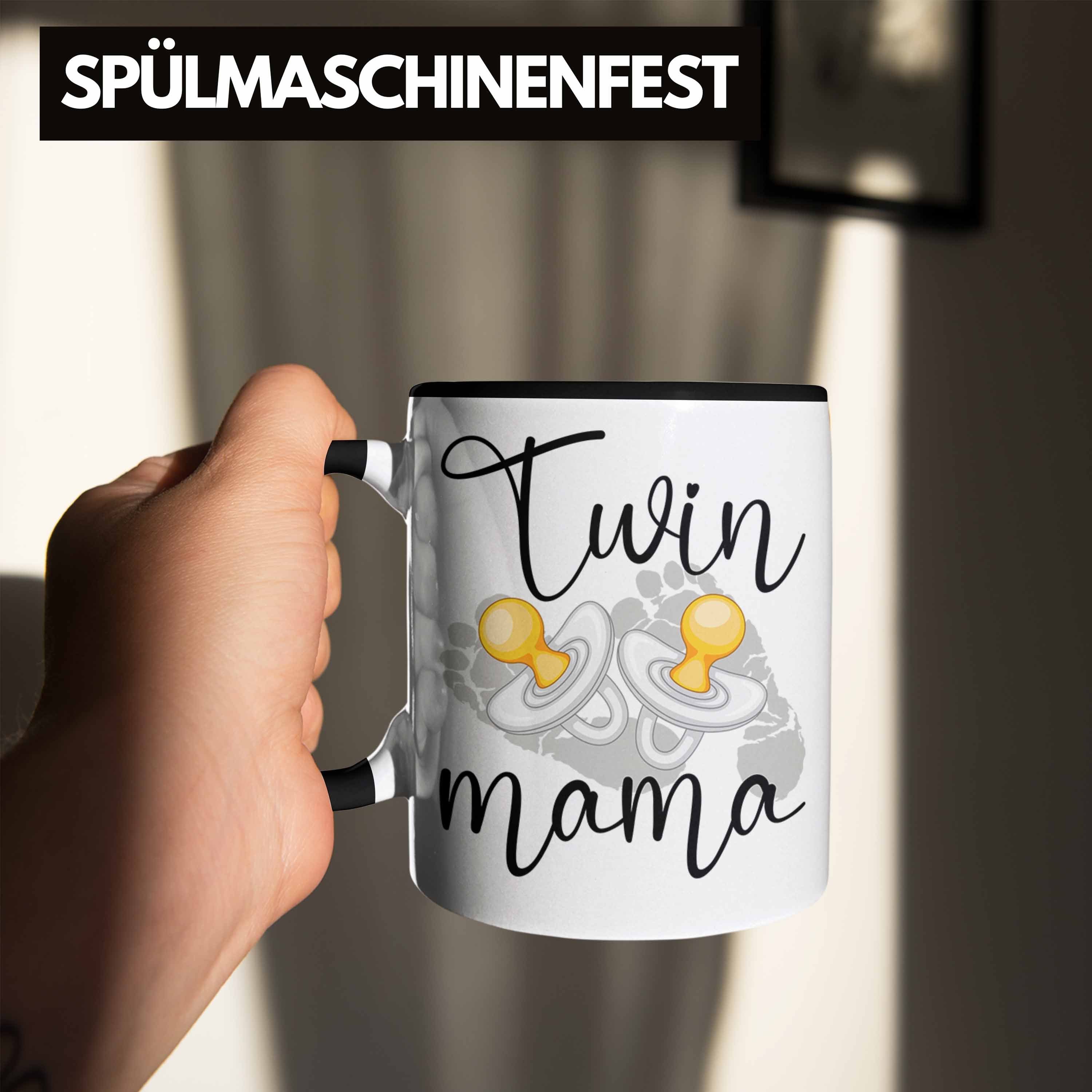 für Schwarz Mama" Trendation Tasse Zwillingen Geschenkidee von Mütter Zwillinge "Twin für Tasse