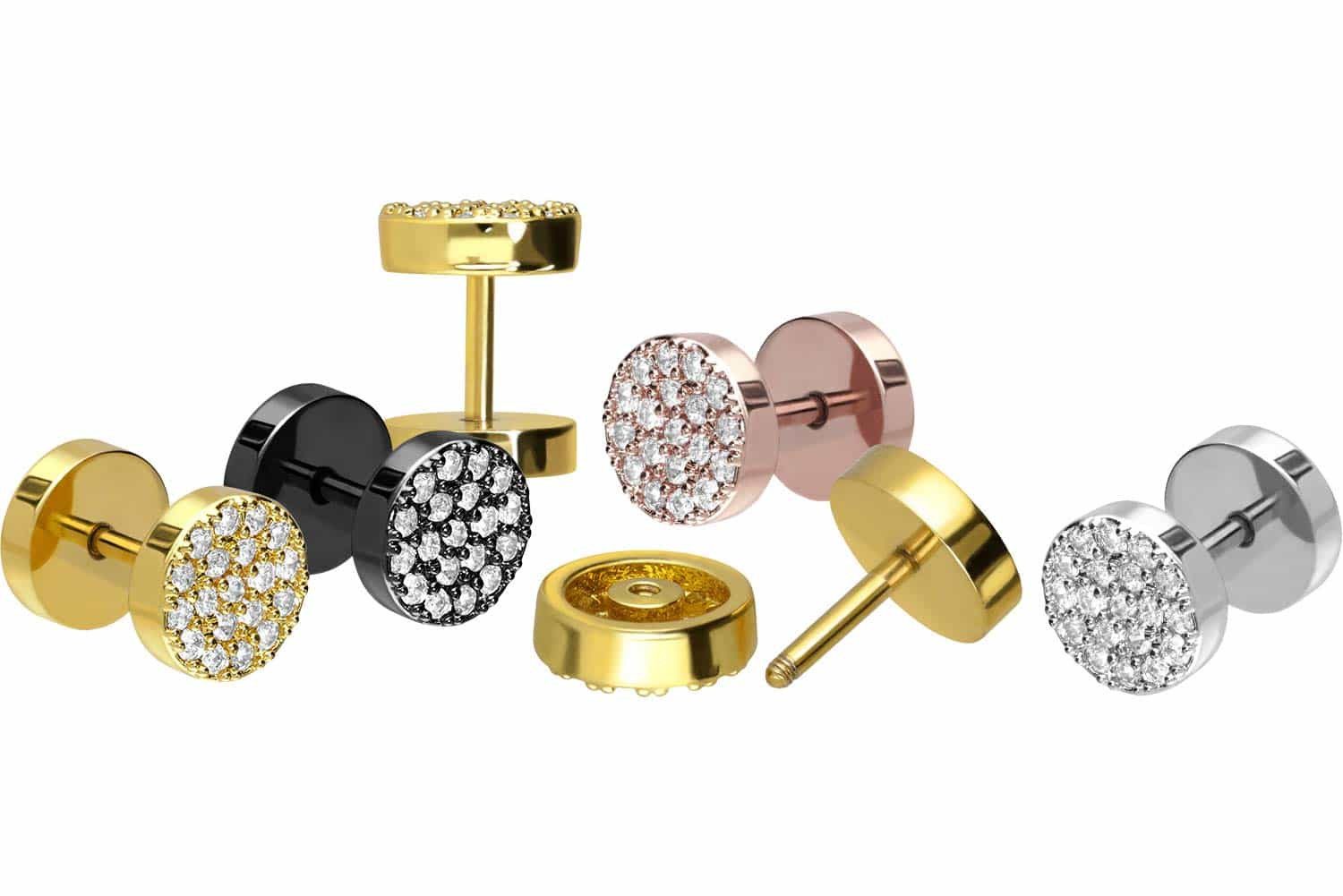 PIERCINGLINE Fake-Ear-Plug Chirurgenstahl Fake Plug mit günstig online kaufen