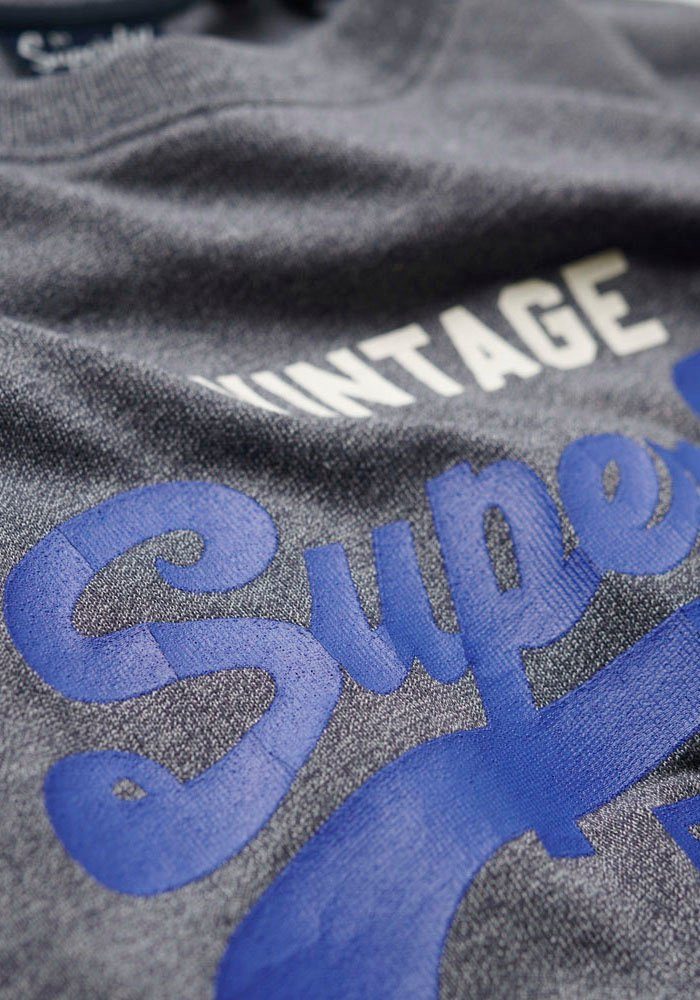 T-Shirt midnight HERITAGE T SHIRT Superdry VL blue CLASSIC
