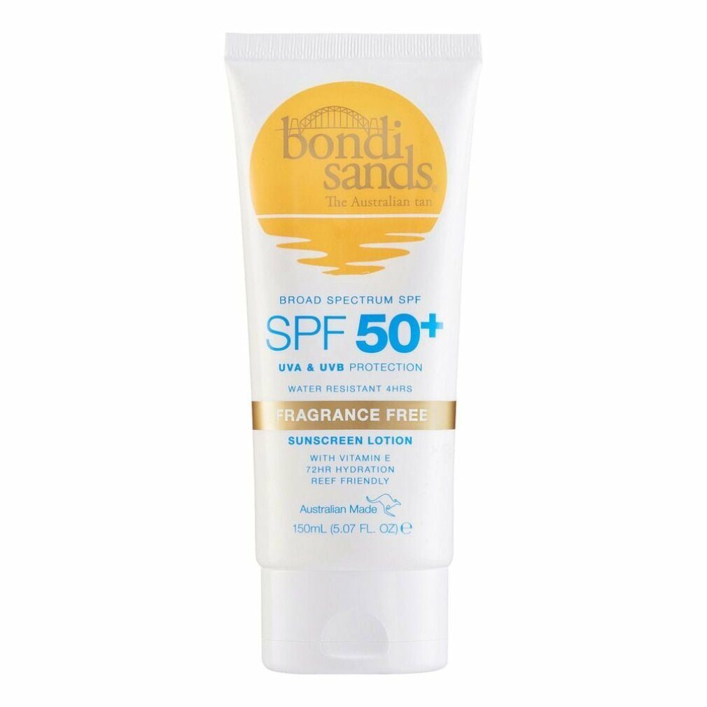 Bondi Sands Sonnenschutzpflege SPF50+ water resistant 4hrs sunscreen lotion 150 ml