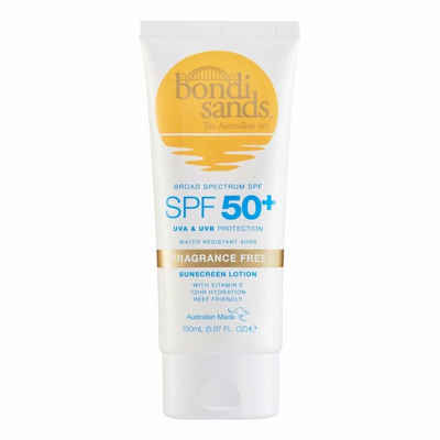Bondi Sands Sonnenschutzpflege Body Sunscreen Lotion Fragance Free Spf50+ 150ml
