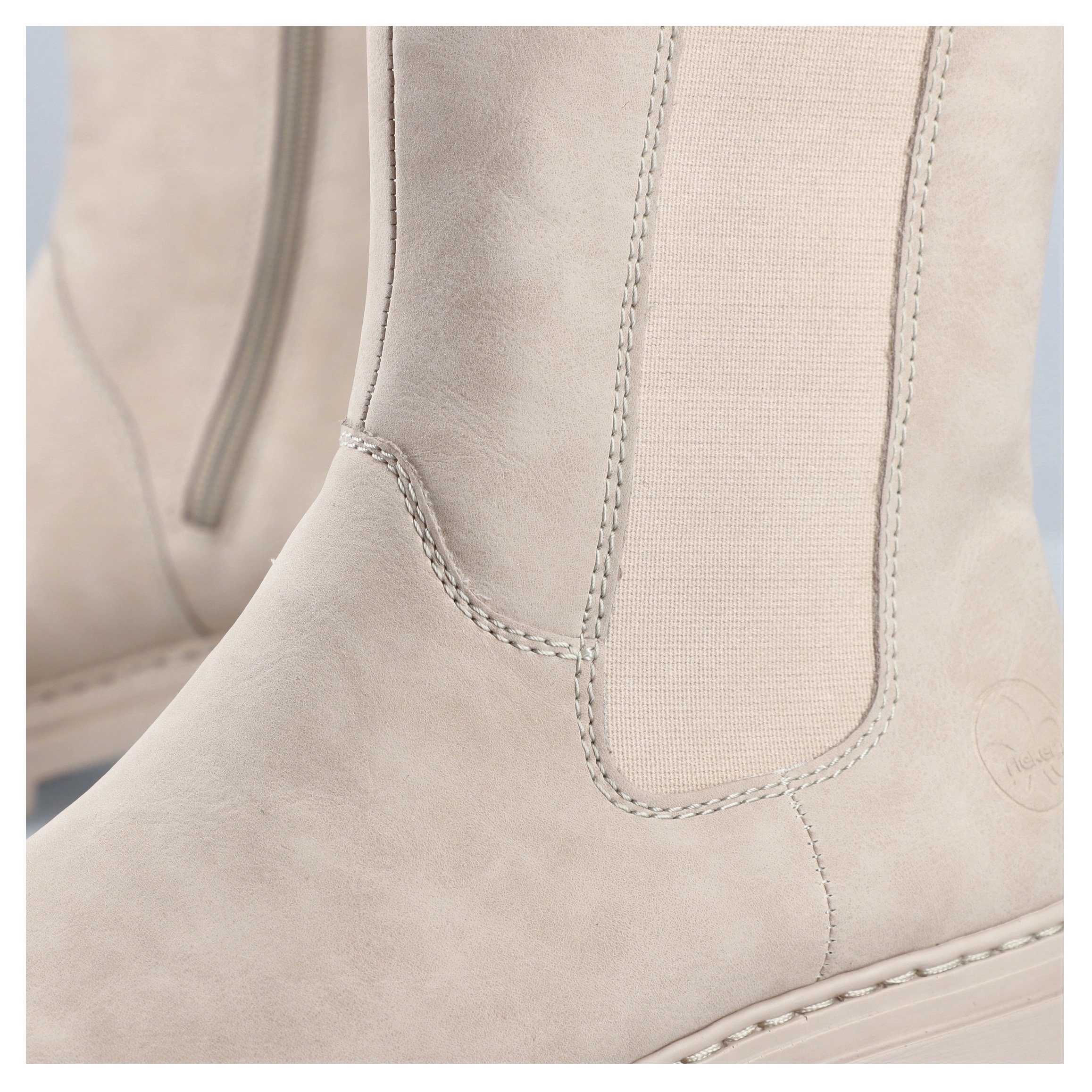 Rieker Chelseaboots Stiefelette, Boots mit breitem Stretch an der Seite