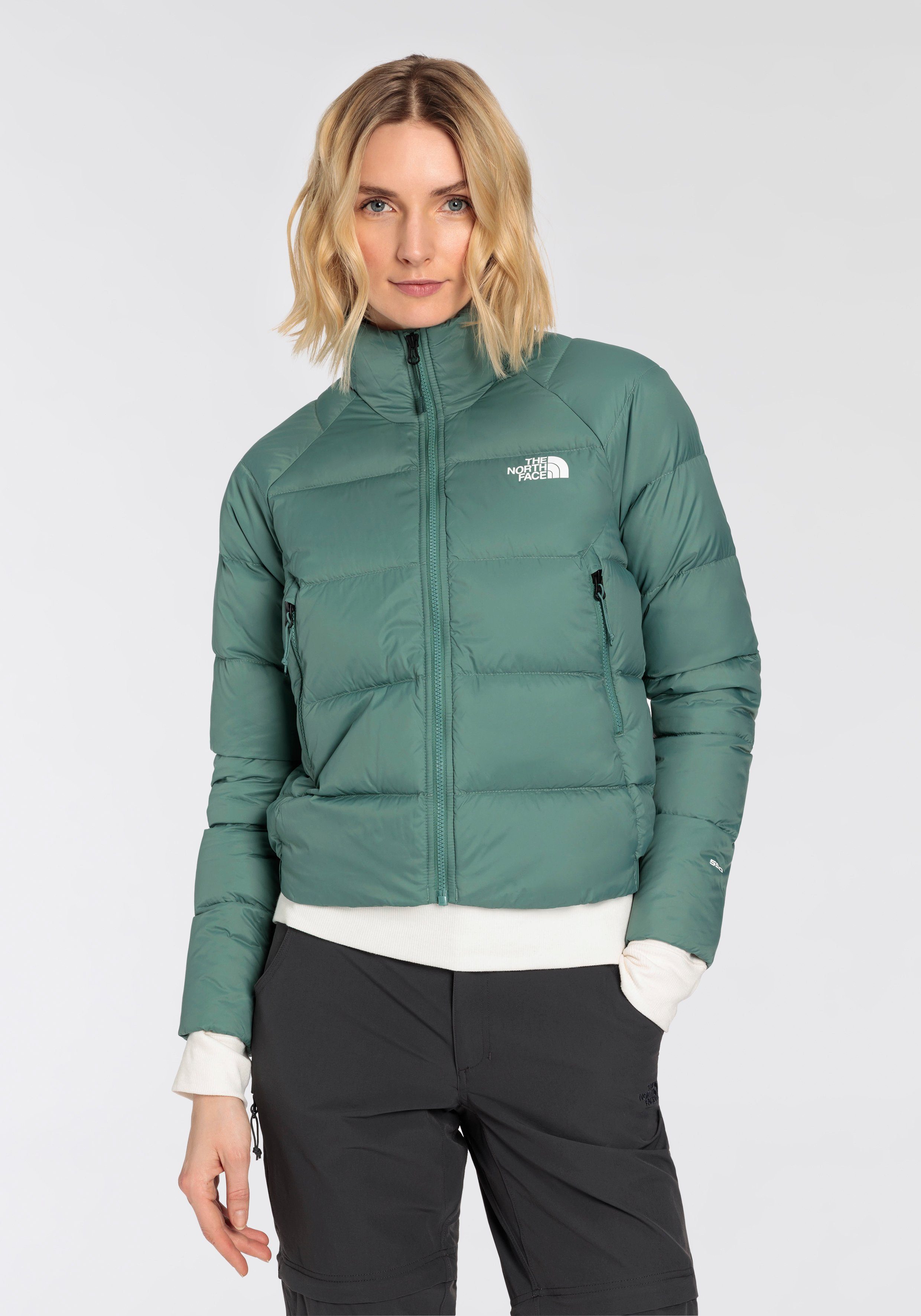 JACKET green DOWN Face & WASSERABWEISEND ATMUNGSAKTIV The W Daunenjacke North HYALITE